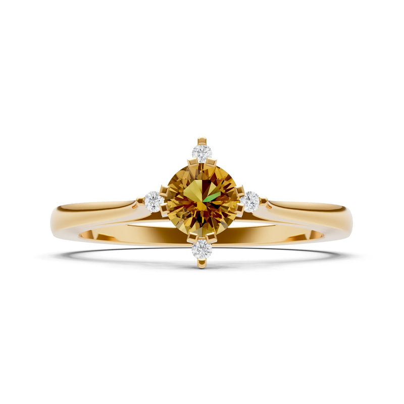 Classic Four-Prong Solitaire Ring
