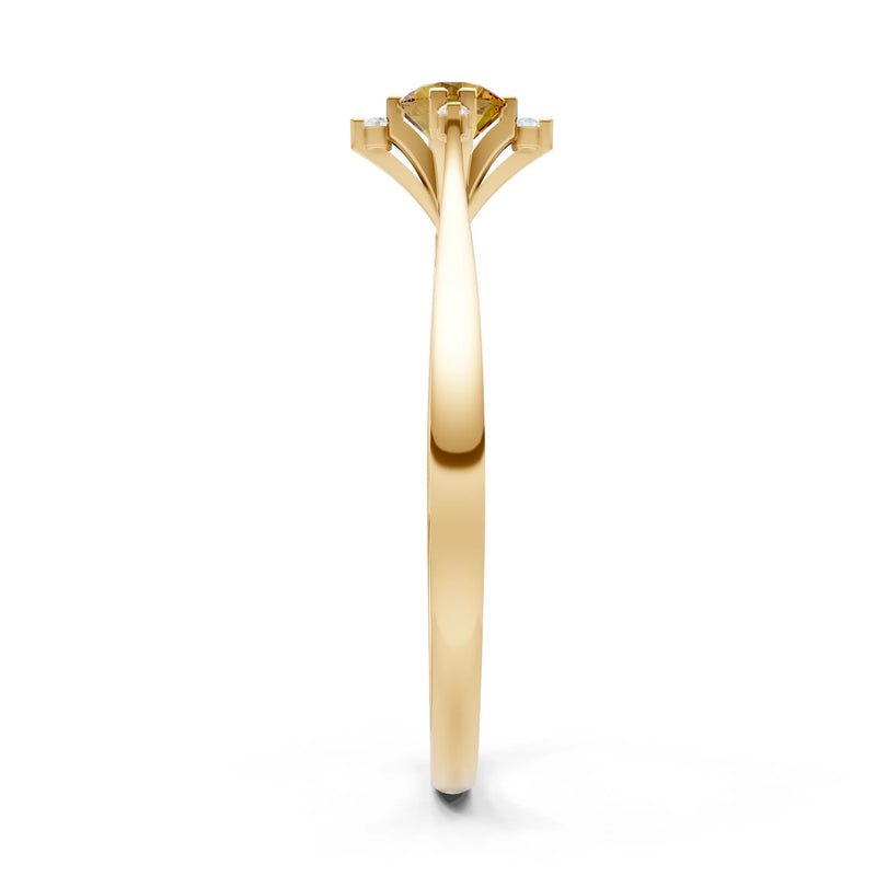 Classic Four-Prong Solitaire Ring