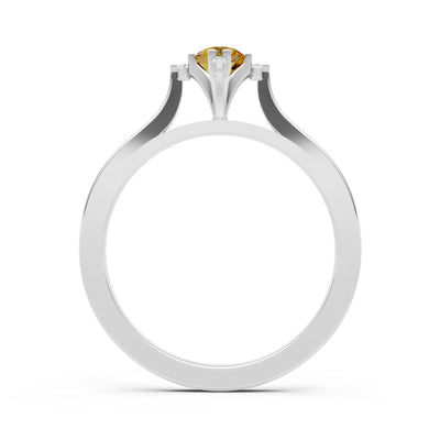 Classic Four-Prong Solitaire Ring