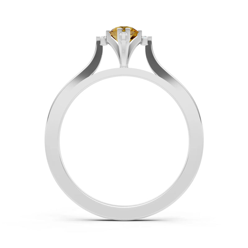 Classic Four-Prong Solitaire Ring