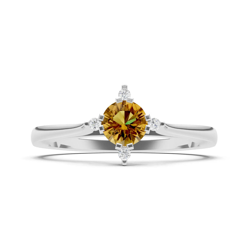 Classic Four-Prong Solitaire Ring