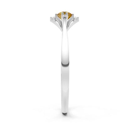 Classic Four-Prong Solitaire Ring