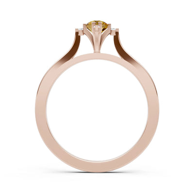 Classic Four-Prong Solitaire Ring