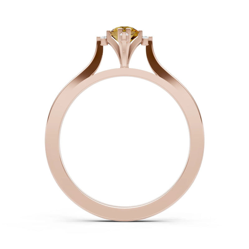 Classic Four-Prong Solitaire Ring