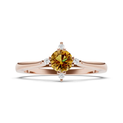 Classic Four-Prong Solitaire Ring