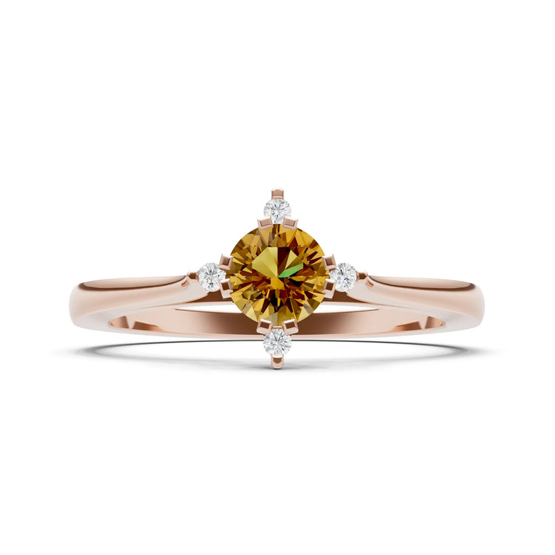 Classic Four-Prong Solitaire Ring