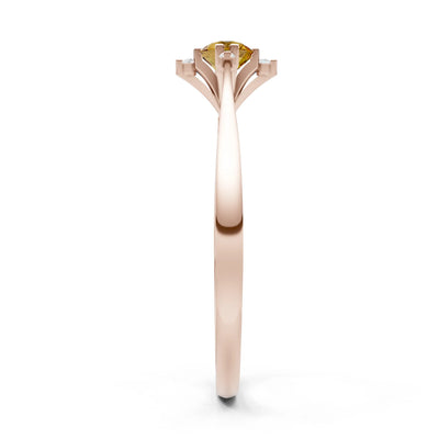 Classic Four-Prong Solitaire Ring