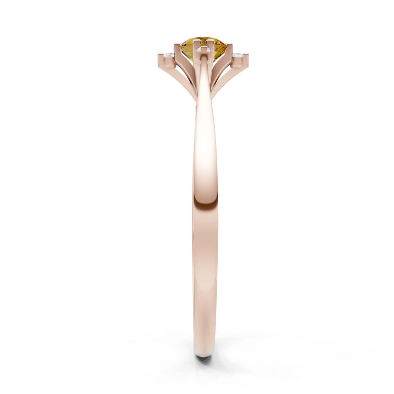 Classic Four-Prong Solitaire Ring
