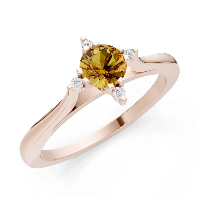 Classic Four-Prong Solitaire Ring