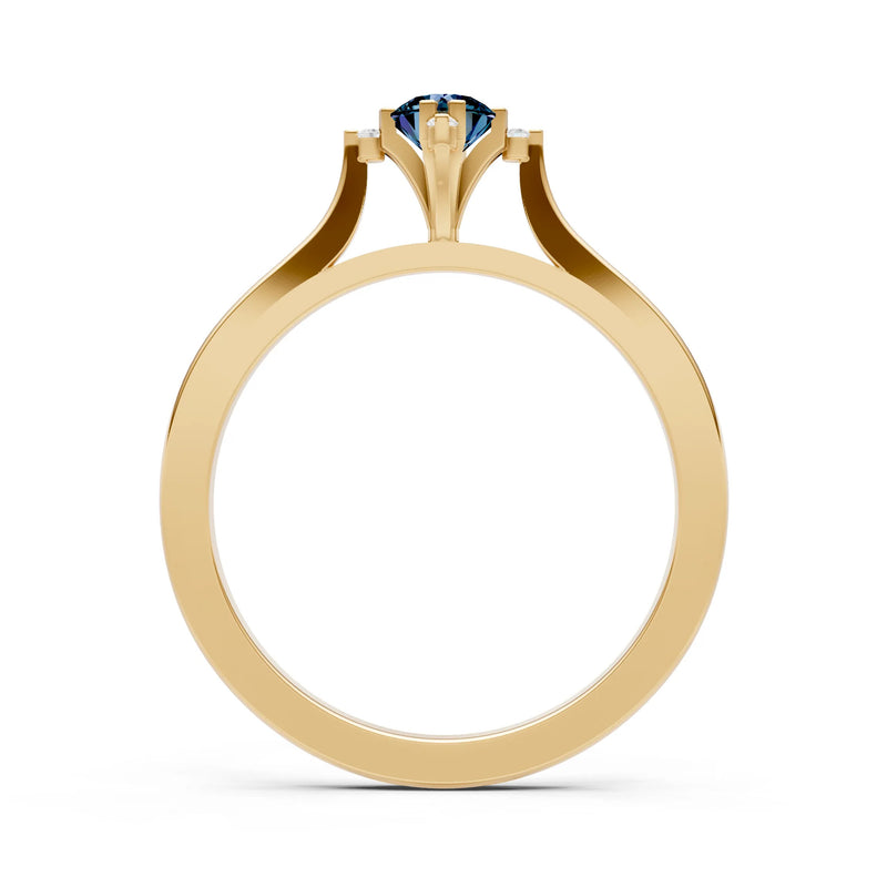 Classic Four-Prong Solitaire Ring