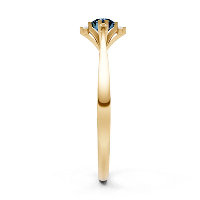 Classic Four-Prong Solitaire Ring