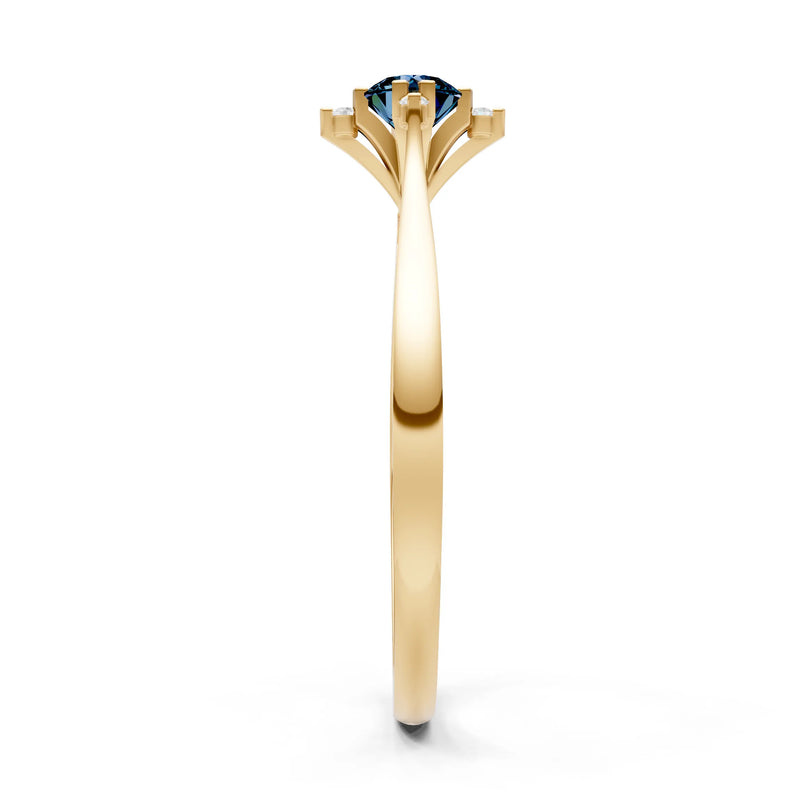Classic Four-Prong Solitaire Ring