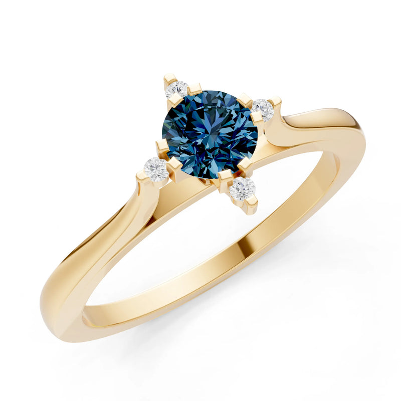 Classic Four-Prong Solitaire Ring