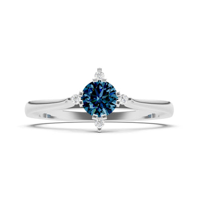 Classic Four-Prong Solitaire Ring