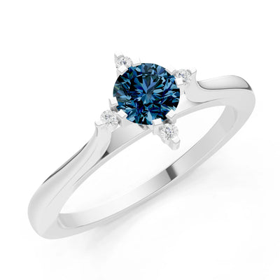 Classic Four-Prong Solitaire Ring