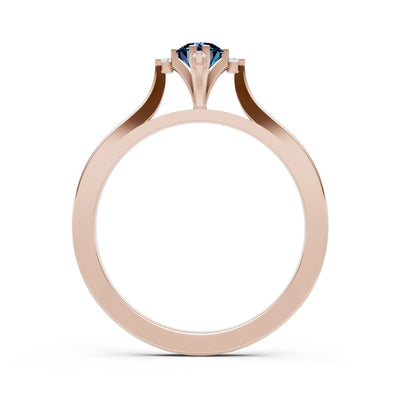 Classic Four-Prong Solitaire Ring