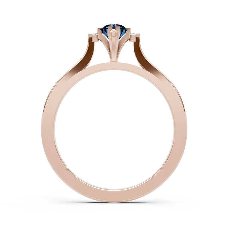 Classic Four-Prong Solitaire Ring