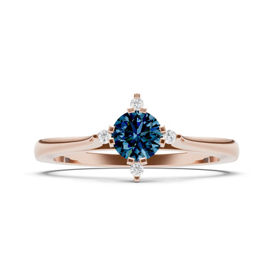 Classic Four-Prong Solitaire Ring