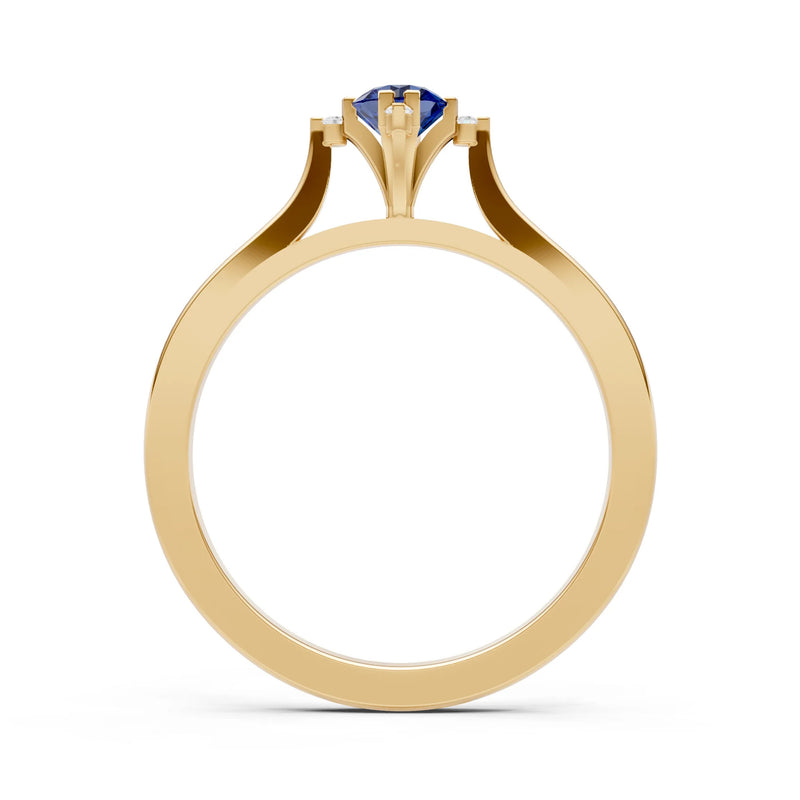 Classic Four-Prong Solitaire Ring