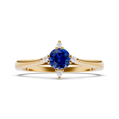 Classic Four-Prong Solitaire Ring