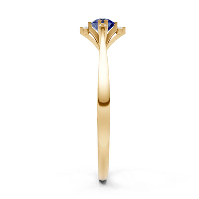 Classic Four-Prong Solitaire Ring