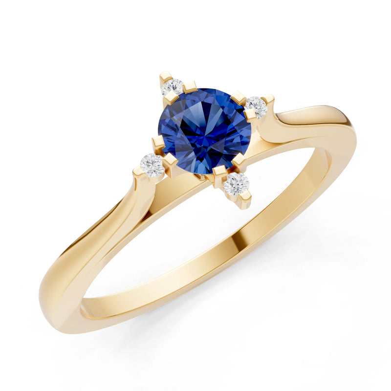 Classic Four-Prong Solitaire Ring