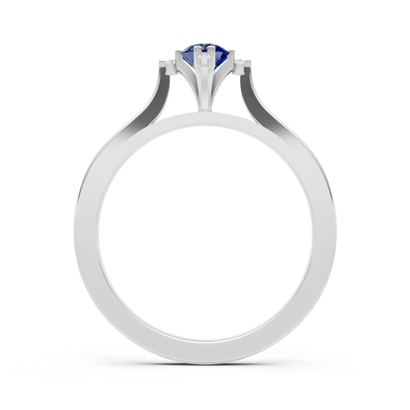 Classic Four-Prong Solitaire Ring