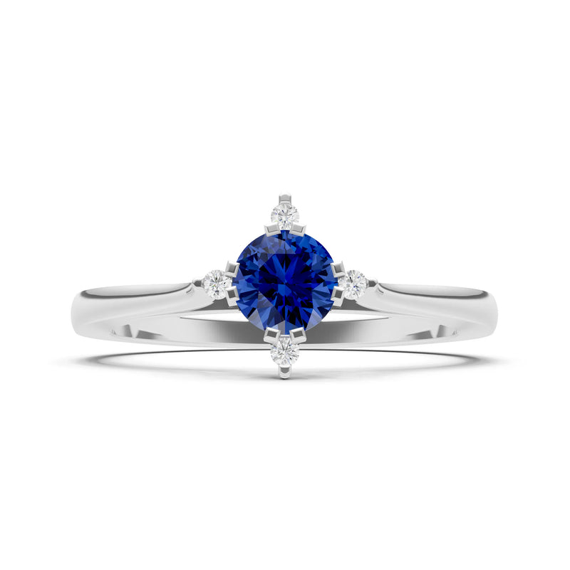 Classic Four-Prong Solitaire Ring