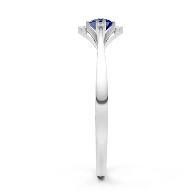 Classic Four-Prong Solitaire Ring