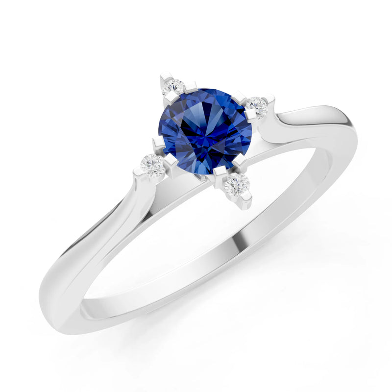 Classic Four-Prong Solitaire Ring