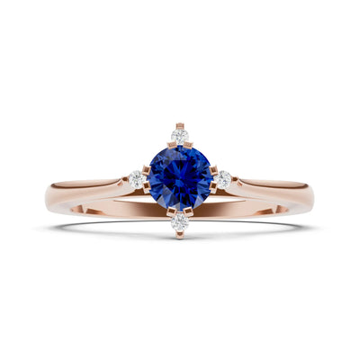Classic Four-Prong Solitaire Ring