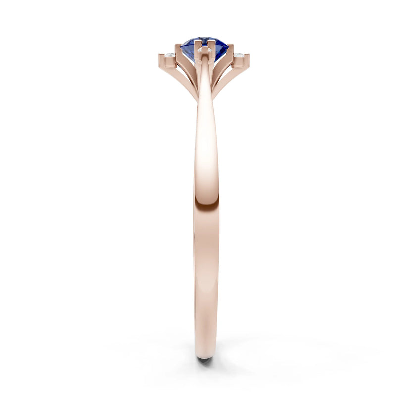 Classic Four-Prong Solitaire Ring