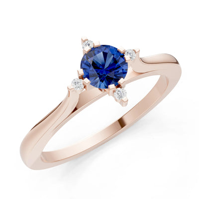 Classic Four-Prong Solitaire Ring