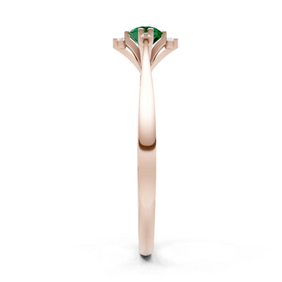 Classic Four-Prong Solitaire Ring