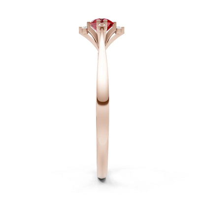 Classic Four-Prong Solitaire Ring