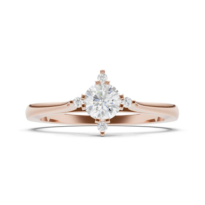 Classic Four-Prong Solitaire Ring