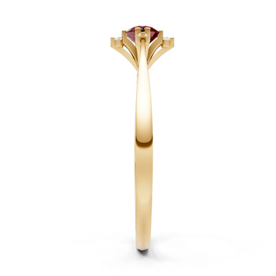 Classic Four-Prong Solitaire Ring