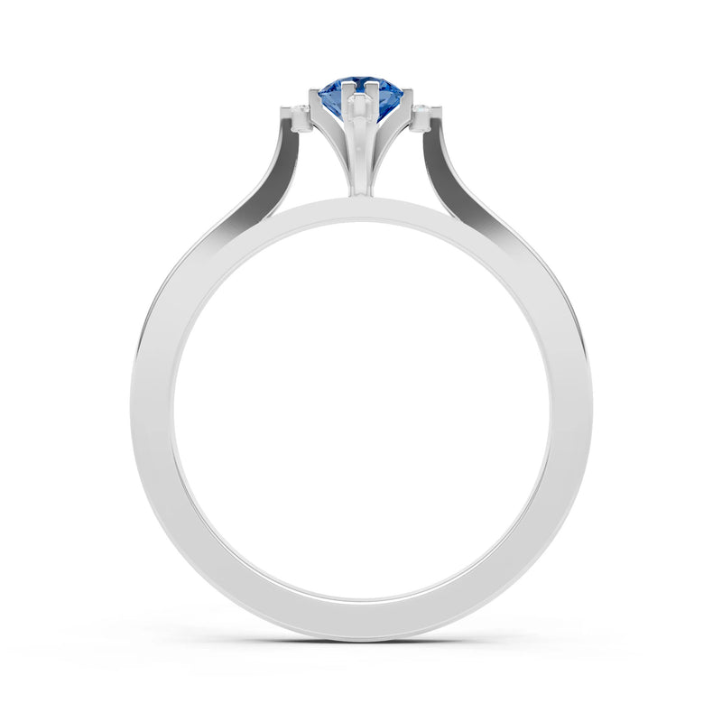 Classic Four-Prong Solitaire Ring
