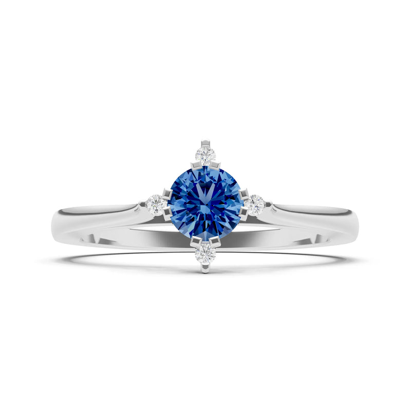 Classic Four-Prong Solitaire Ring
