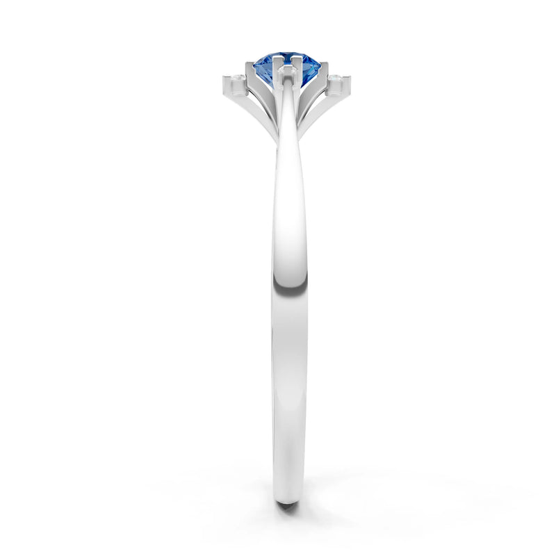 Classic Four-Prong Solitaire Ring