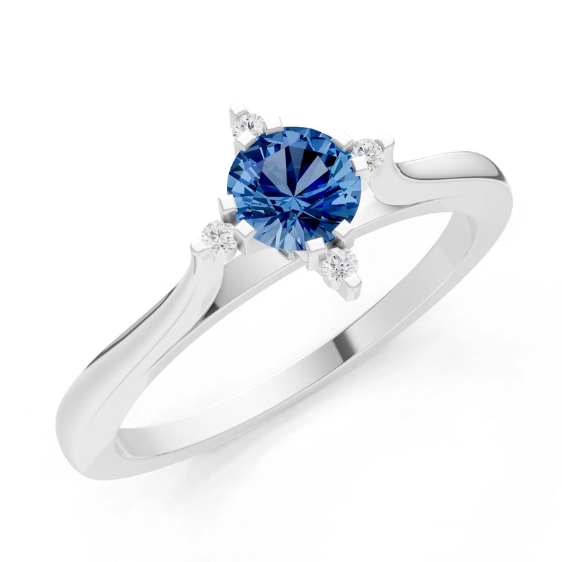 Classic Four-Prong Solitaire Ring