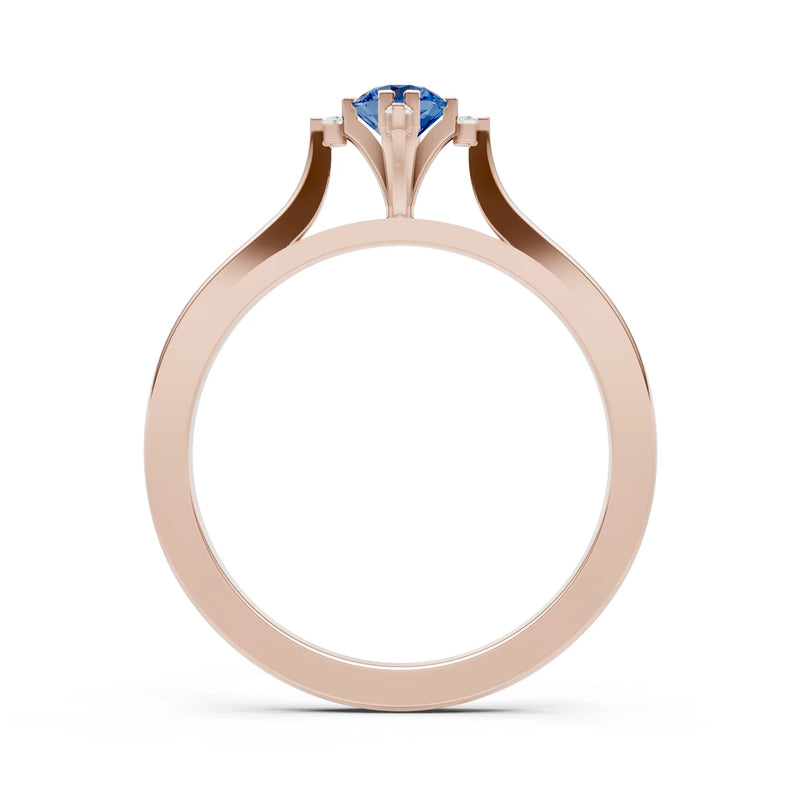 Classic Four-Prong Solitaire Ring