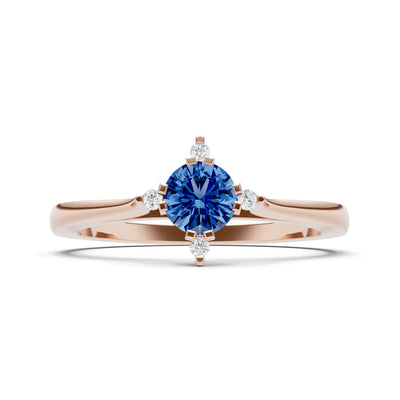 Classic Four-Prong Solitaire Ring