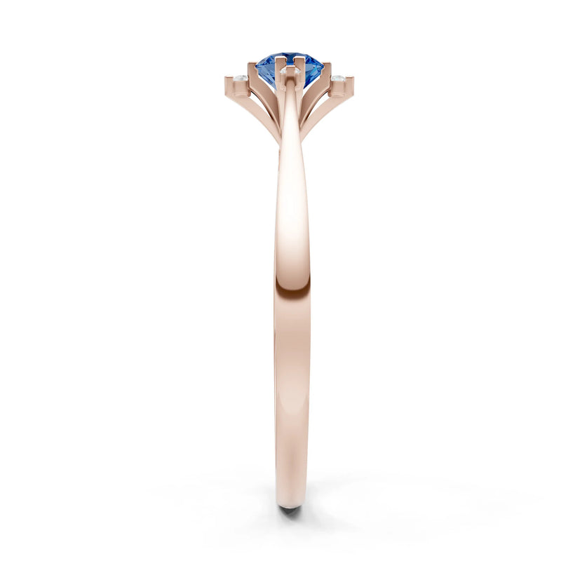 Classic Four-Prong Solitaire Ring