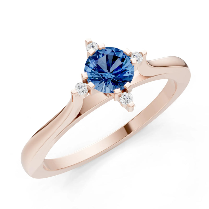 Classic Four-Prong Solitaire Ring