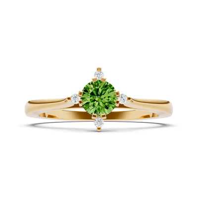 Classic Four-Prong Solitaire Ring