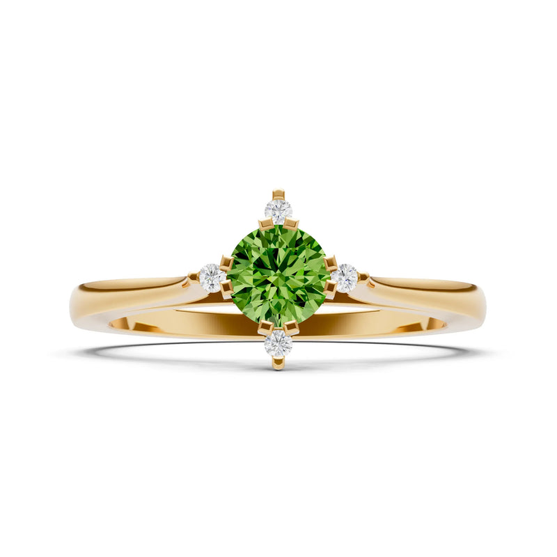 Classic Four-Prong Solitaire Ring