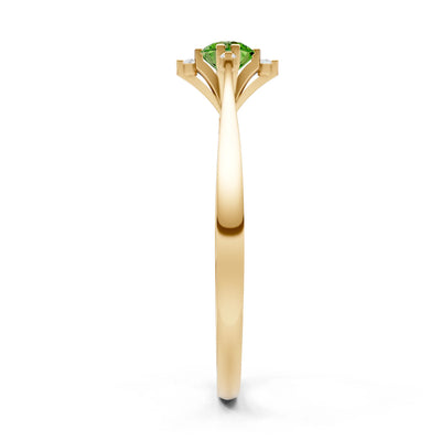 Classic Four-Prong Solitaire Ring