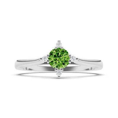 Classic Four-Prong Solitaire Ring