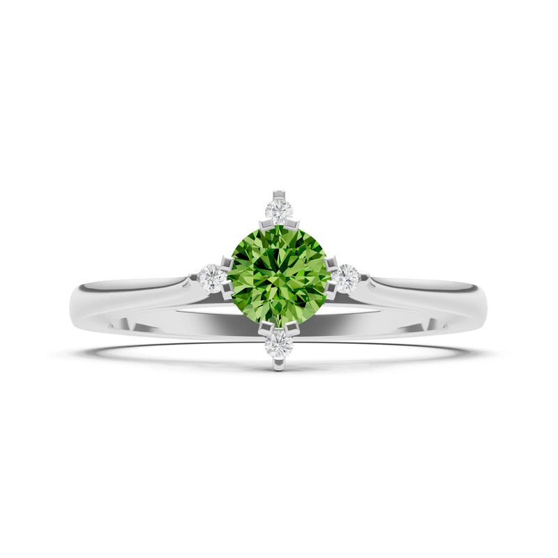 Classic Four-Prong Solitaire Ring